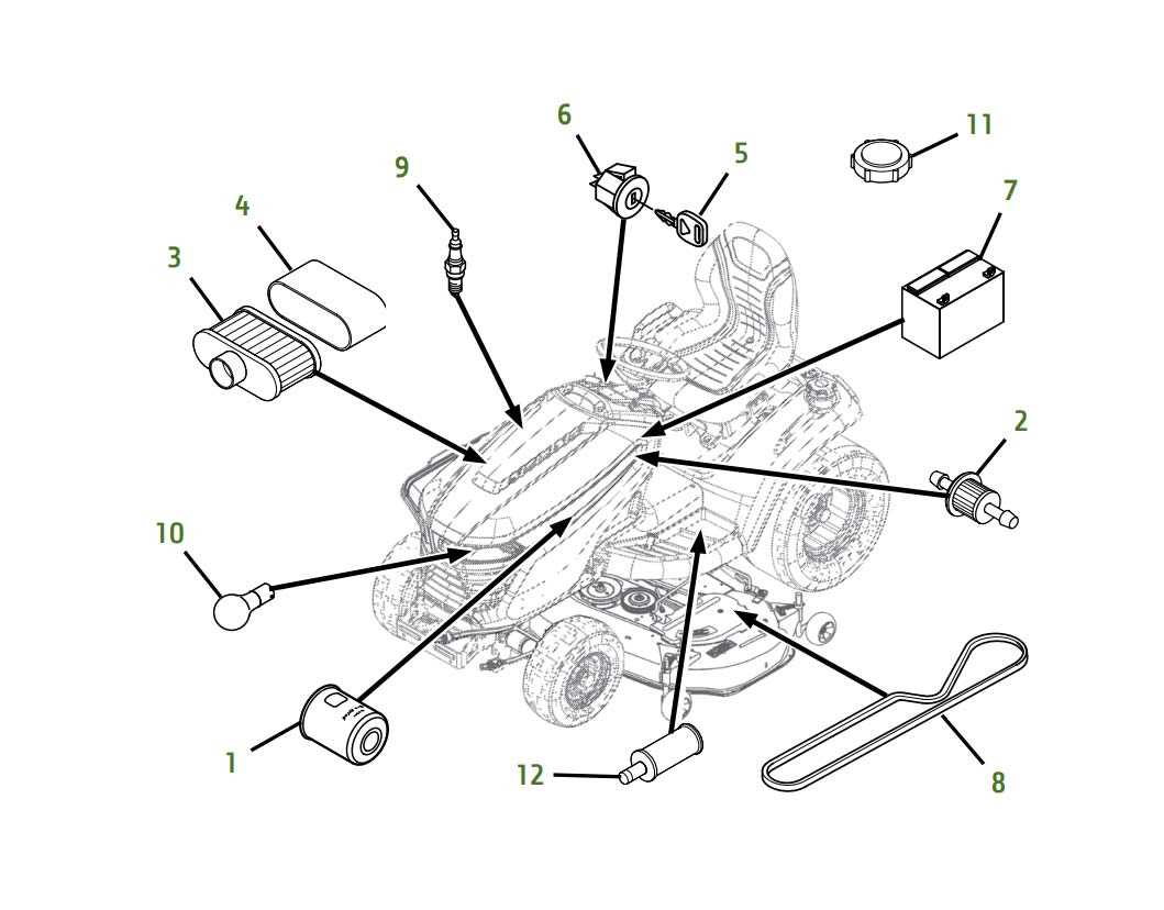 john deere mower deck parts diagram