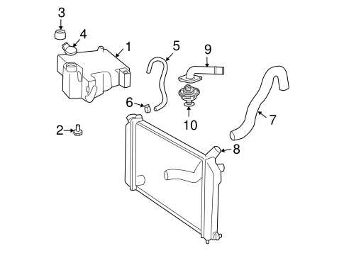 1999 chevy blazer parts diagram