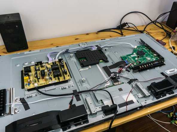 led tv parts diagram