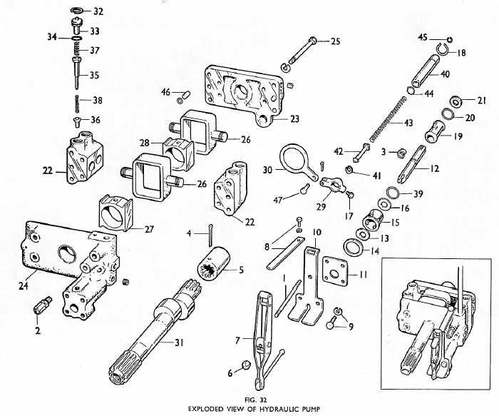 cav injector pump parts diagram