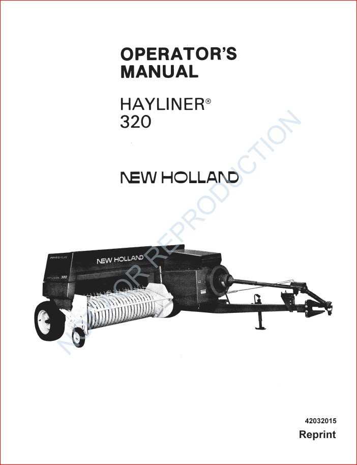 new holland 316 baler parts diagram