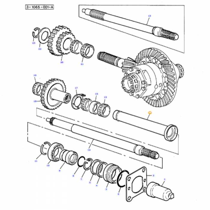 massey ferguson 231 parts diagram