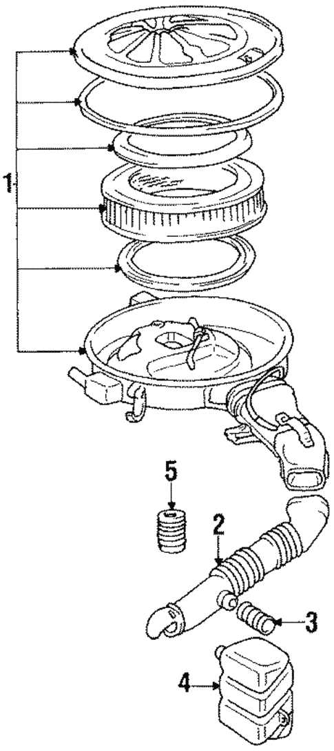 1989 toyota pickup parts diagram