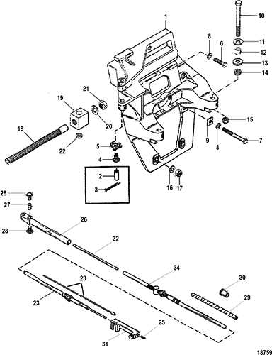 mercury alpha one parts diagram