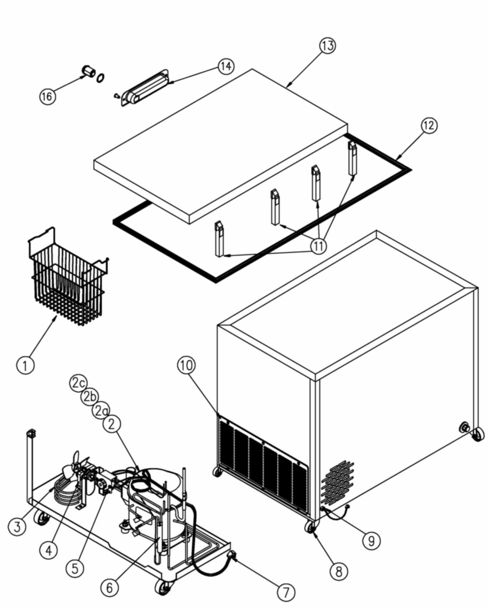 magic chef parts diagram