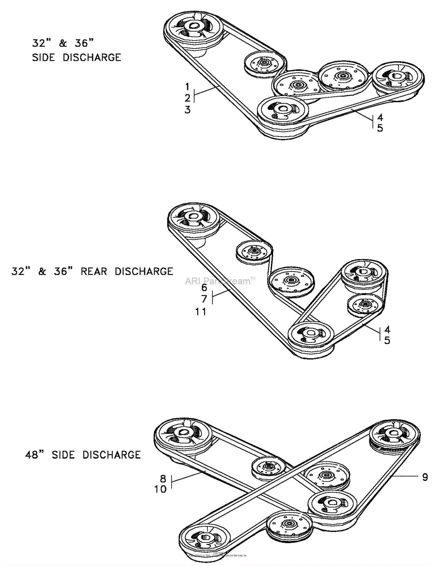 belt parts diagram