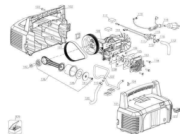 bostitch air compressor parts diagram