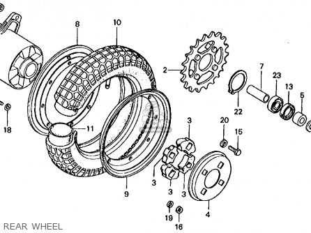 honda ct70 parts diagram