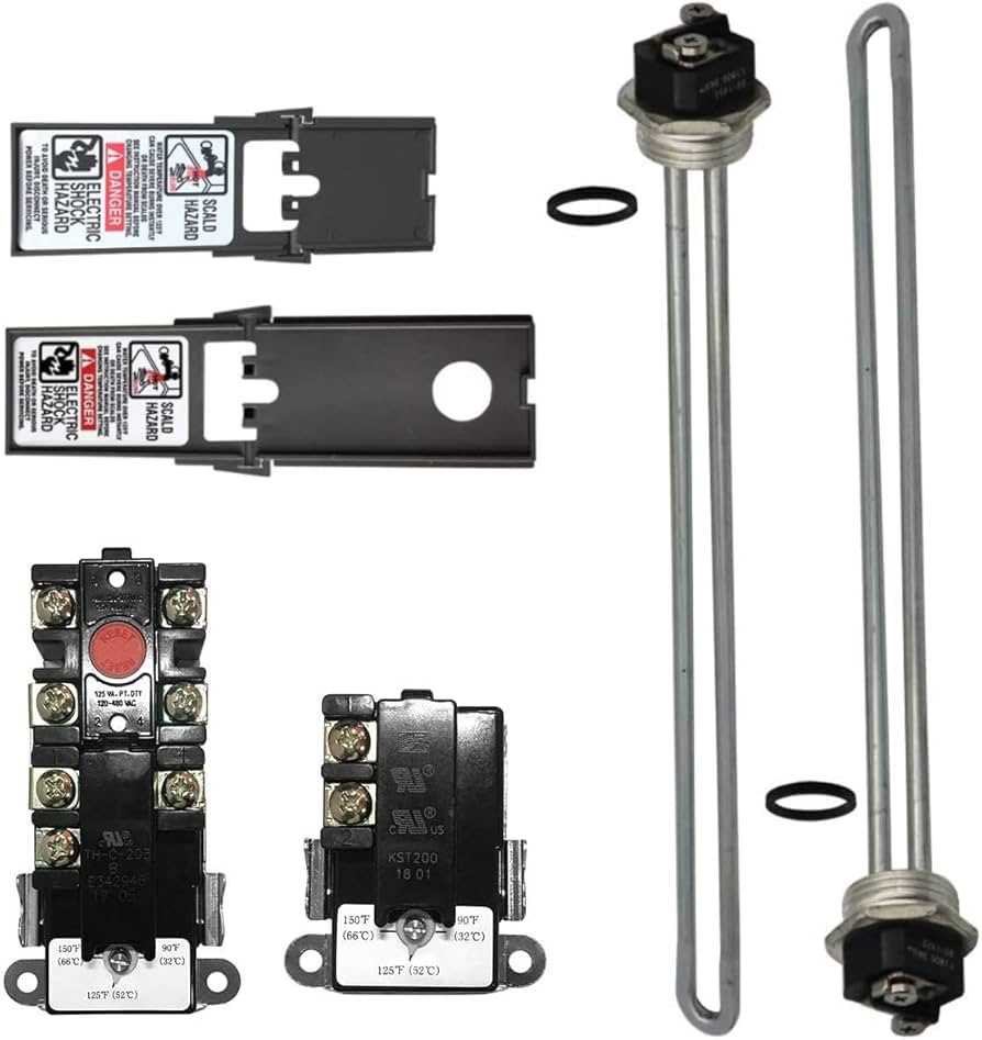 hot water heater parts diagram