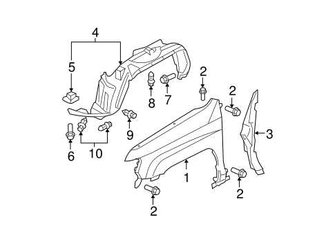 2011 honda ridgeline parts diagram