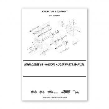 john deere 68 parts diagram