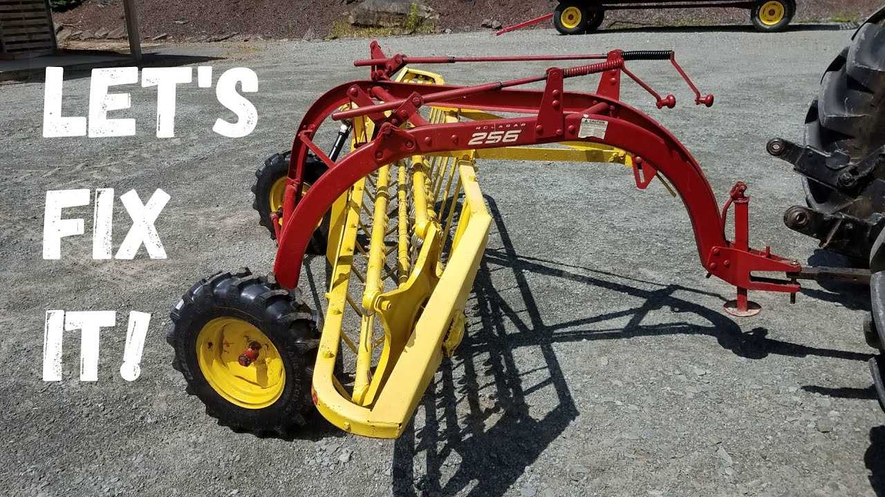 new holland 55 hay rake parts diagram