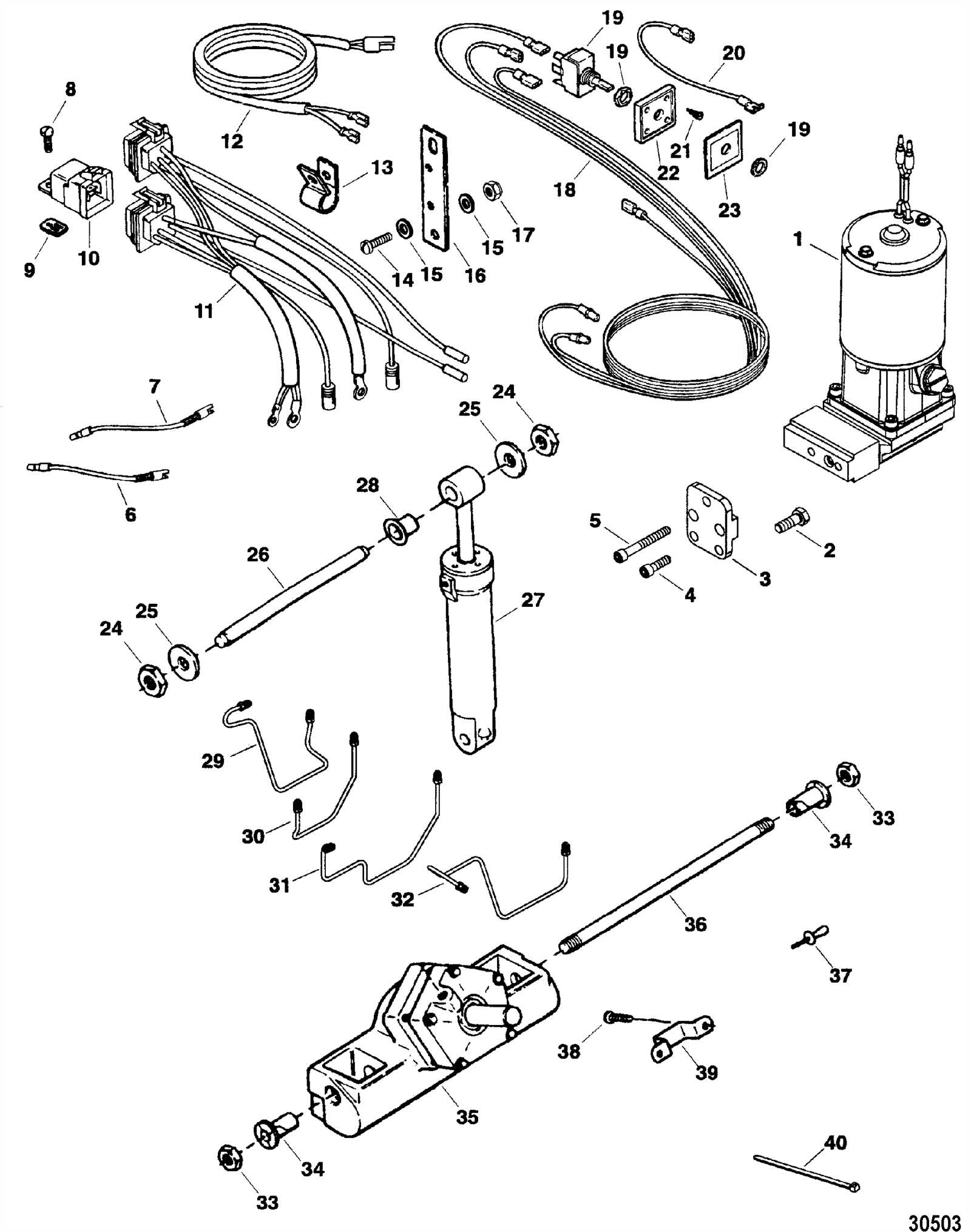 mercury 9.8 parts diagram