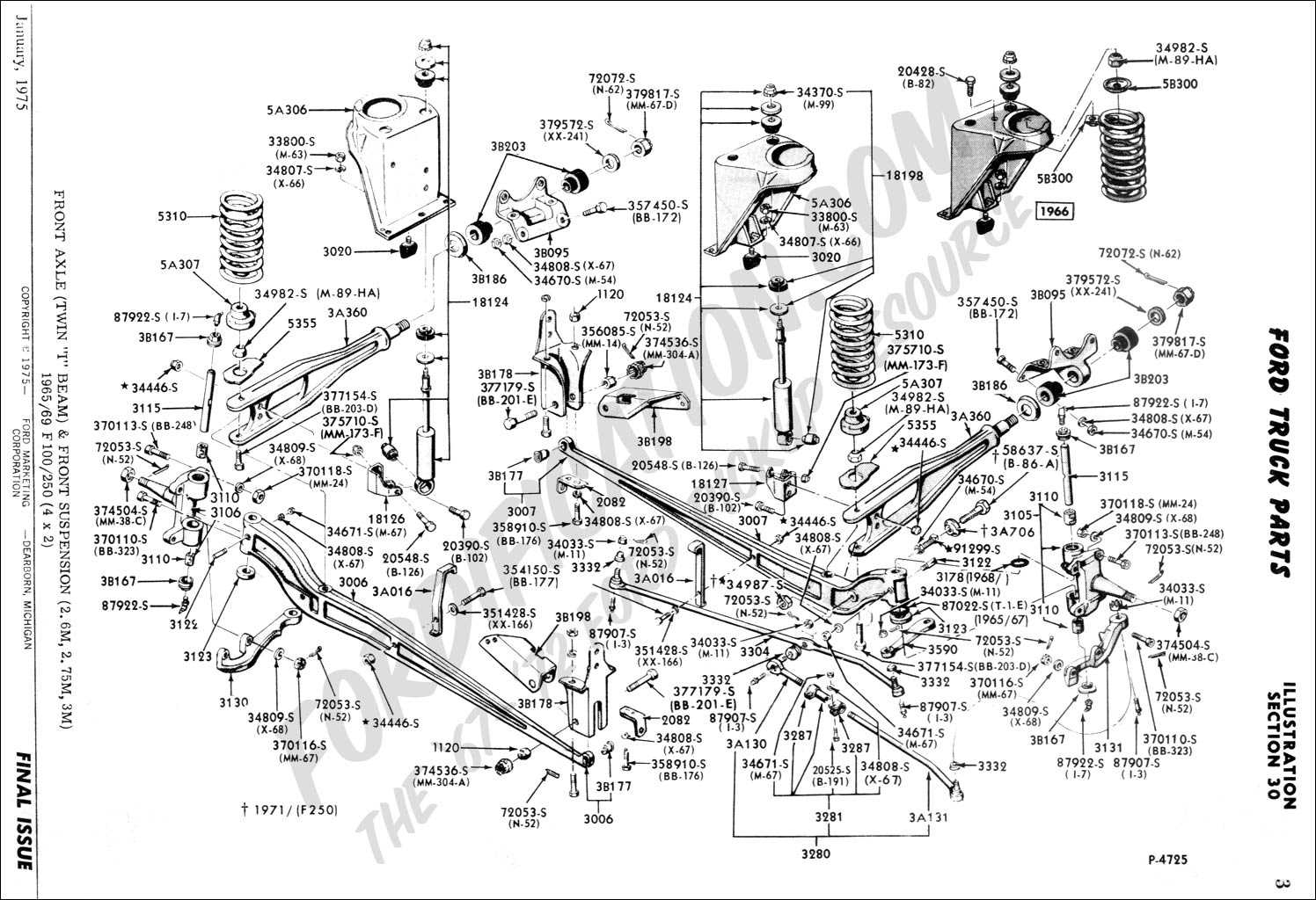 ford f350 front suspension parts diagram