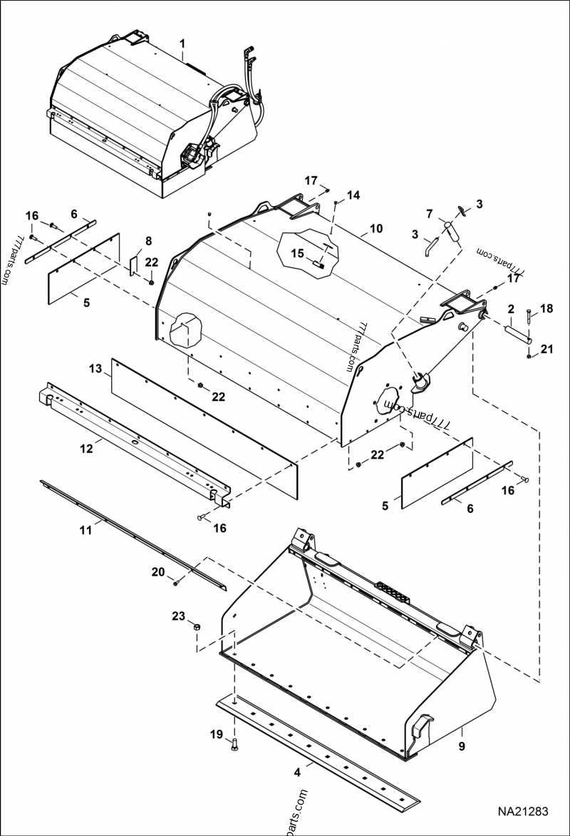 bobcat parts diagram