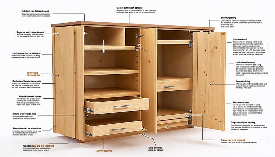 drawer parts diagram