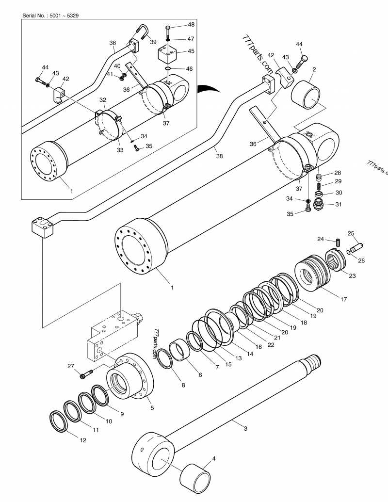 cylinder lock parts diagram