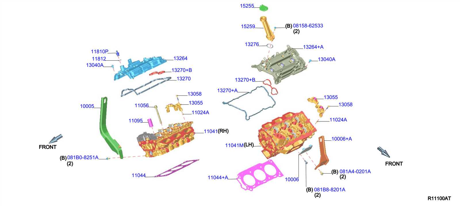 nissan altima engine parts diagram