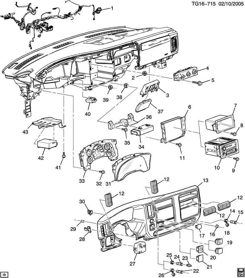 2009 chevy silverado parts diagram