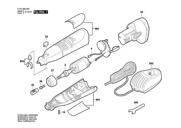 dremel tool parts diagram