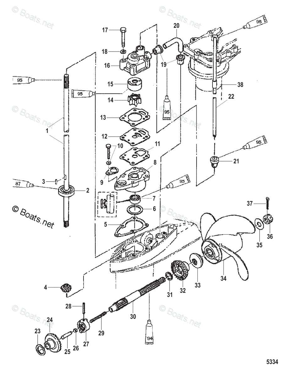 mercury 15 hp parts diagram