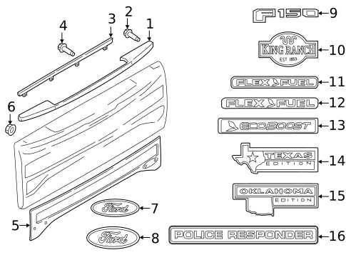 2015 ford f 150 parts diagram