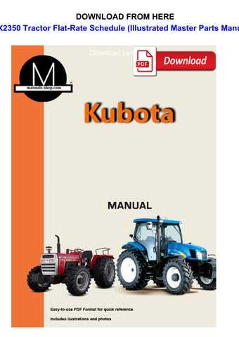 kubota bx2350 parts diagram