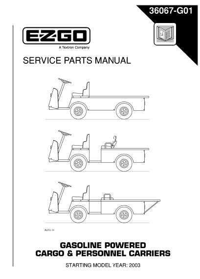 cushman parts diagram