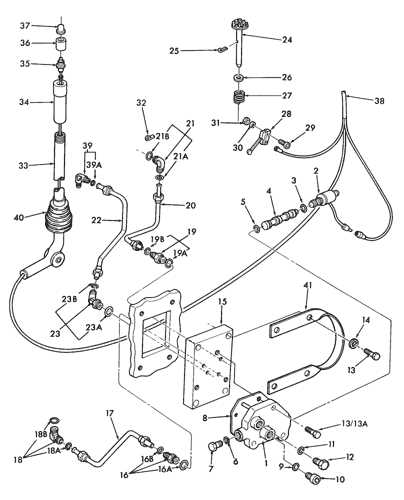 ford 555 backhoe transmission parts diagram