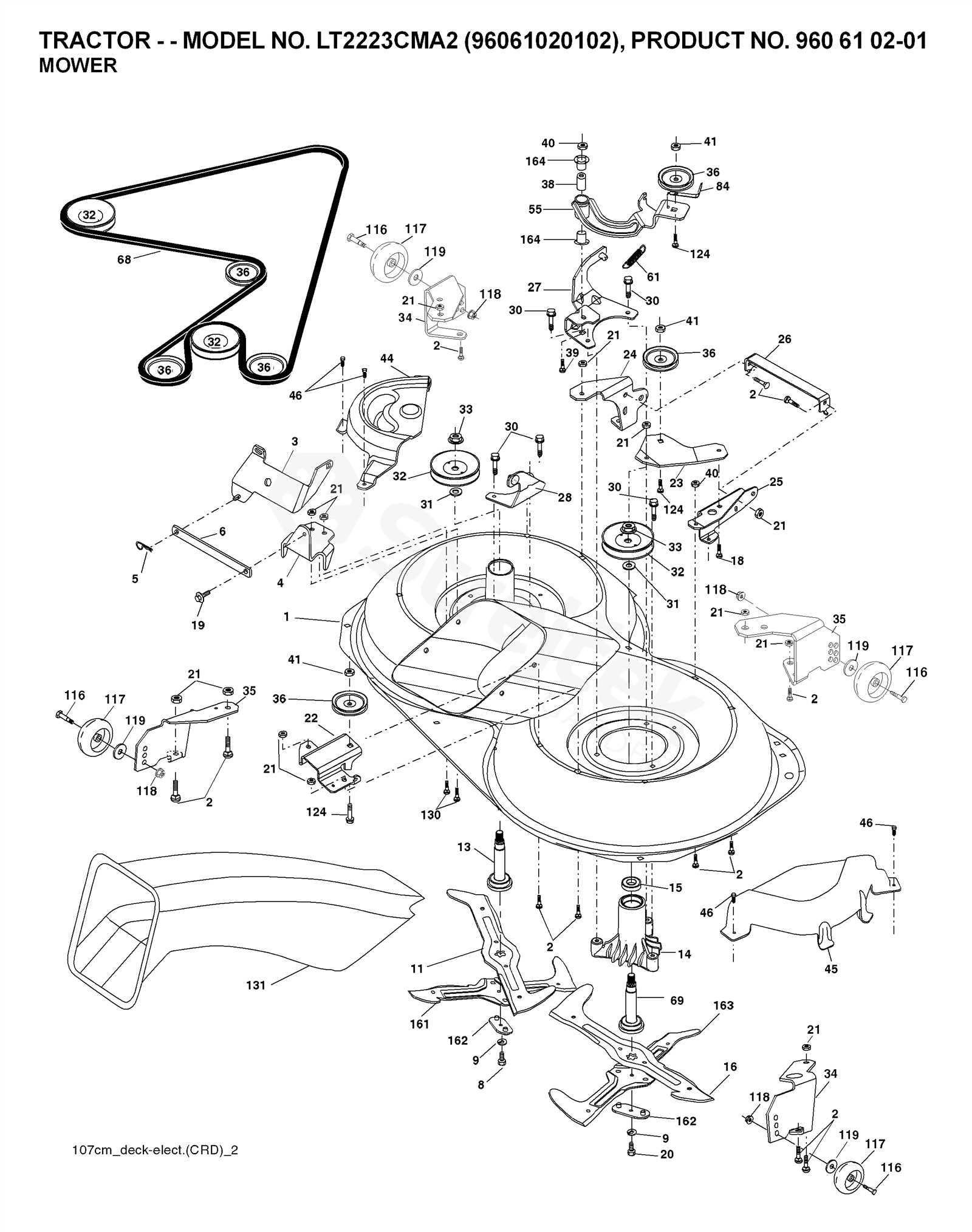 john deere 68 parts diagram