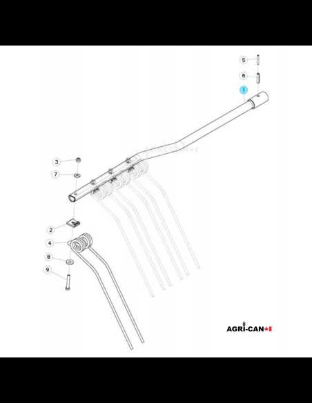 kuhn 4120 rotary rake parts diagram