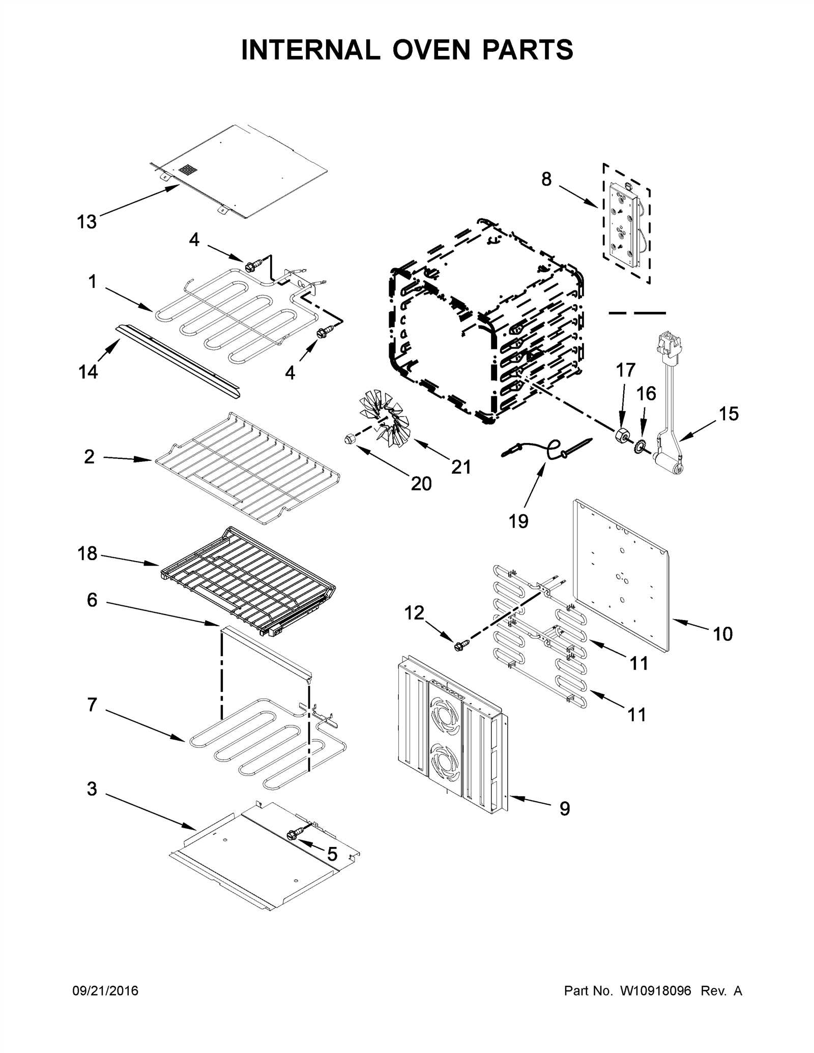 ge oven parts diagram