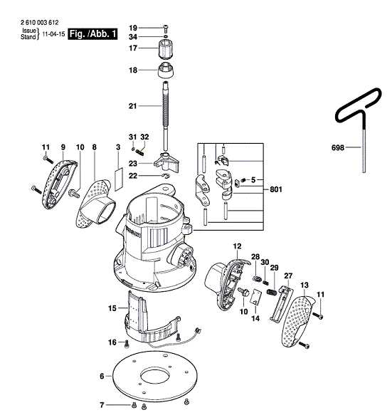 bosch router parts diagram