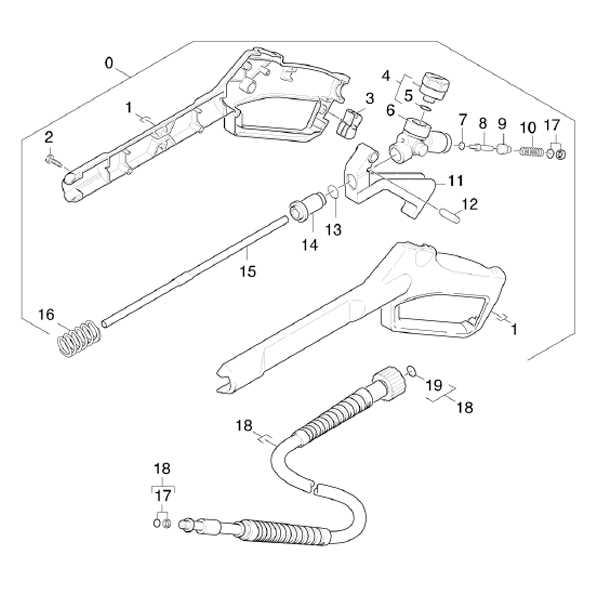 karcher pressure washer gun parts diagram