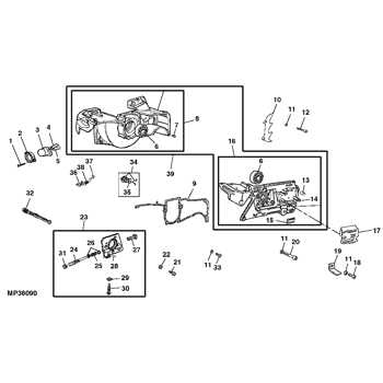 john deere cs56 chainsaw parts diagram