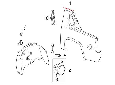 chevrolet avalanche parts diagram