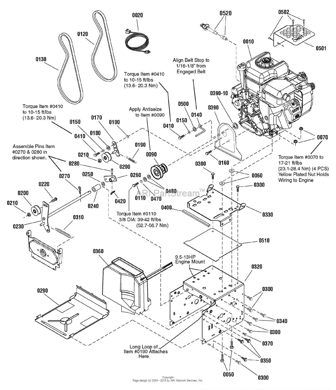 john deere 59 inch snowblower parts diagram