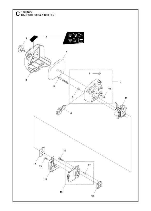 husqvarna hedge trimmer parts diagram