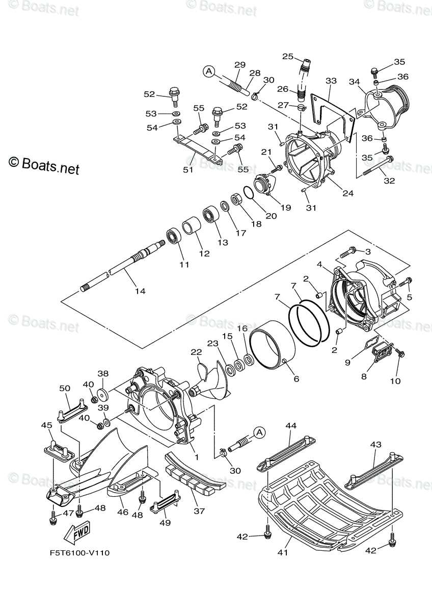 parts of a jet ski diagram