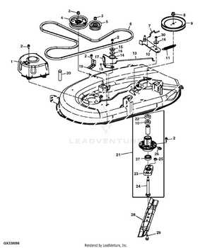 john deere l110 parts diagram