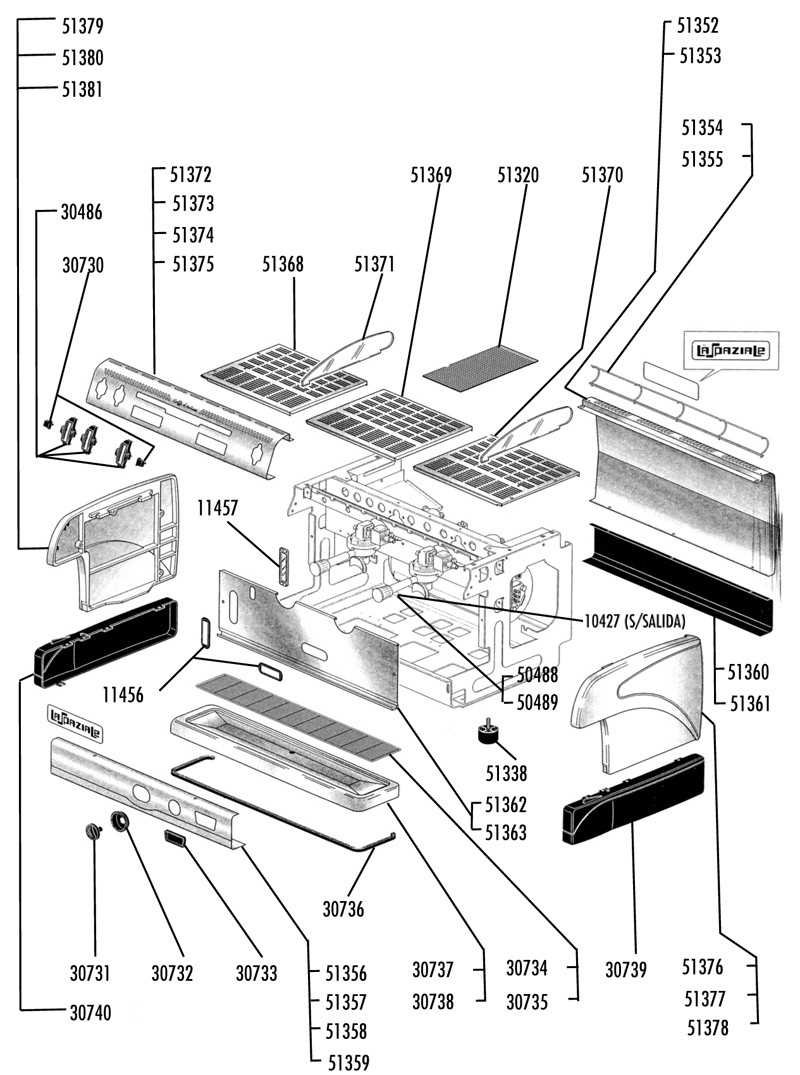 la spaziale s2 parts diagram