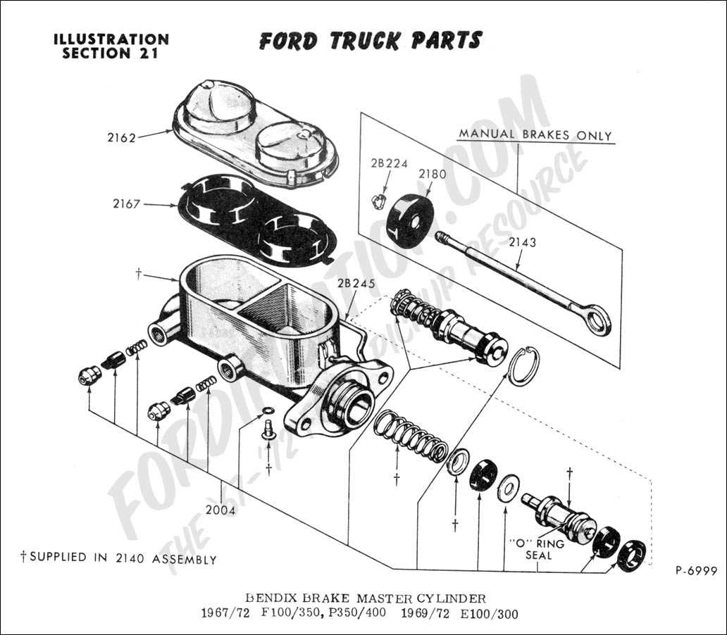 ford f150 brake parts diagram