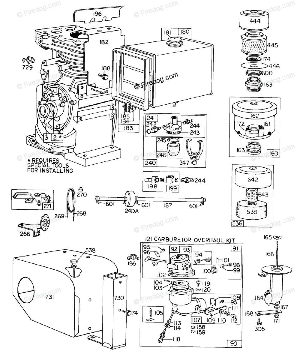 briggs and stratton 675 parts diagram