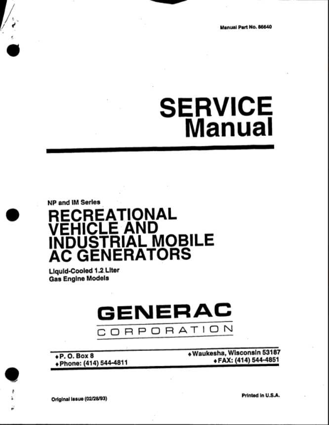 generac gp3600 parts diagram