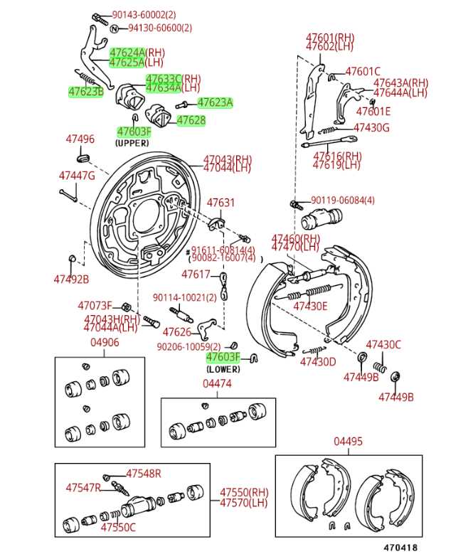 1998 toyota tacoma parts diagram