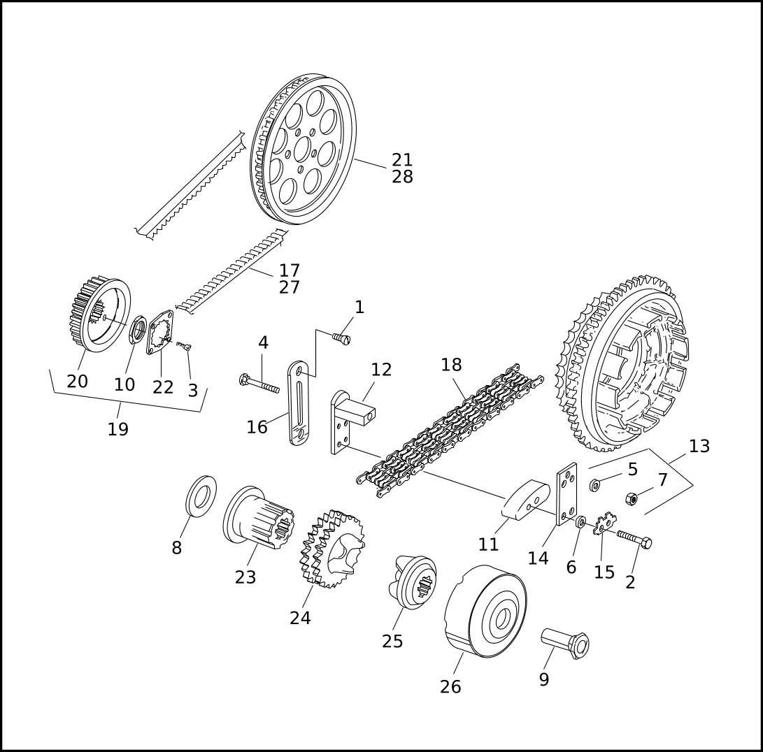 harley davidson oem parts diagram