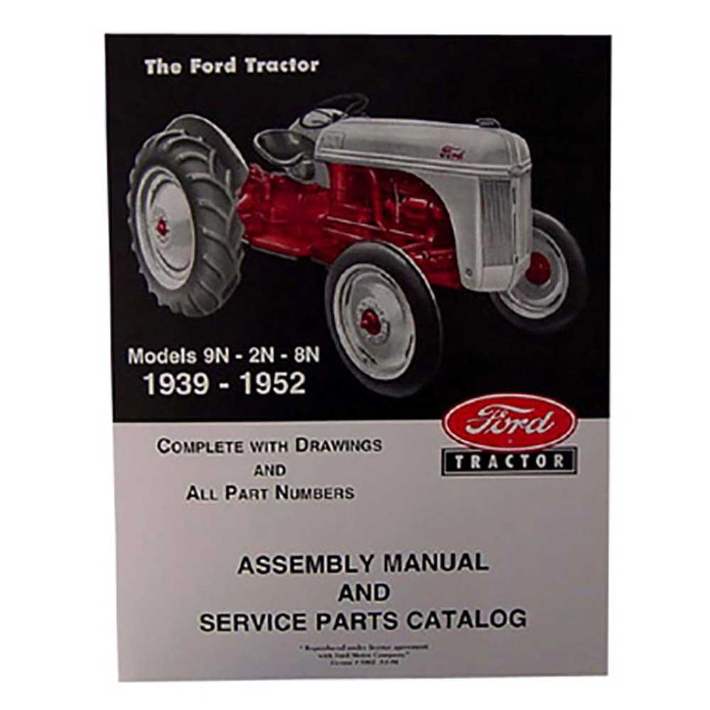 ford 9n tractor parts diagram