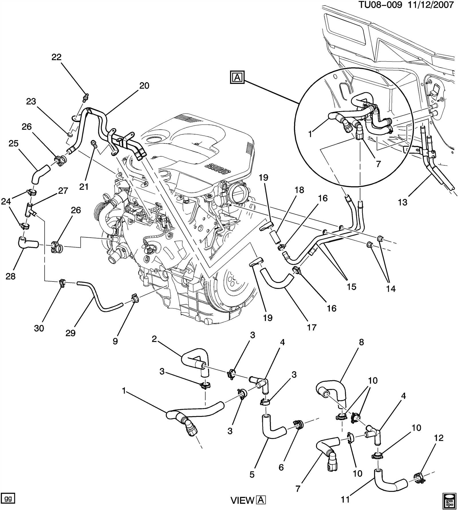 2008 chevy uplander parts diagram