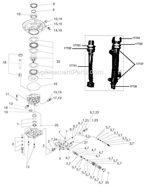 excell pressure washer parts diagram