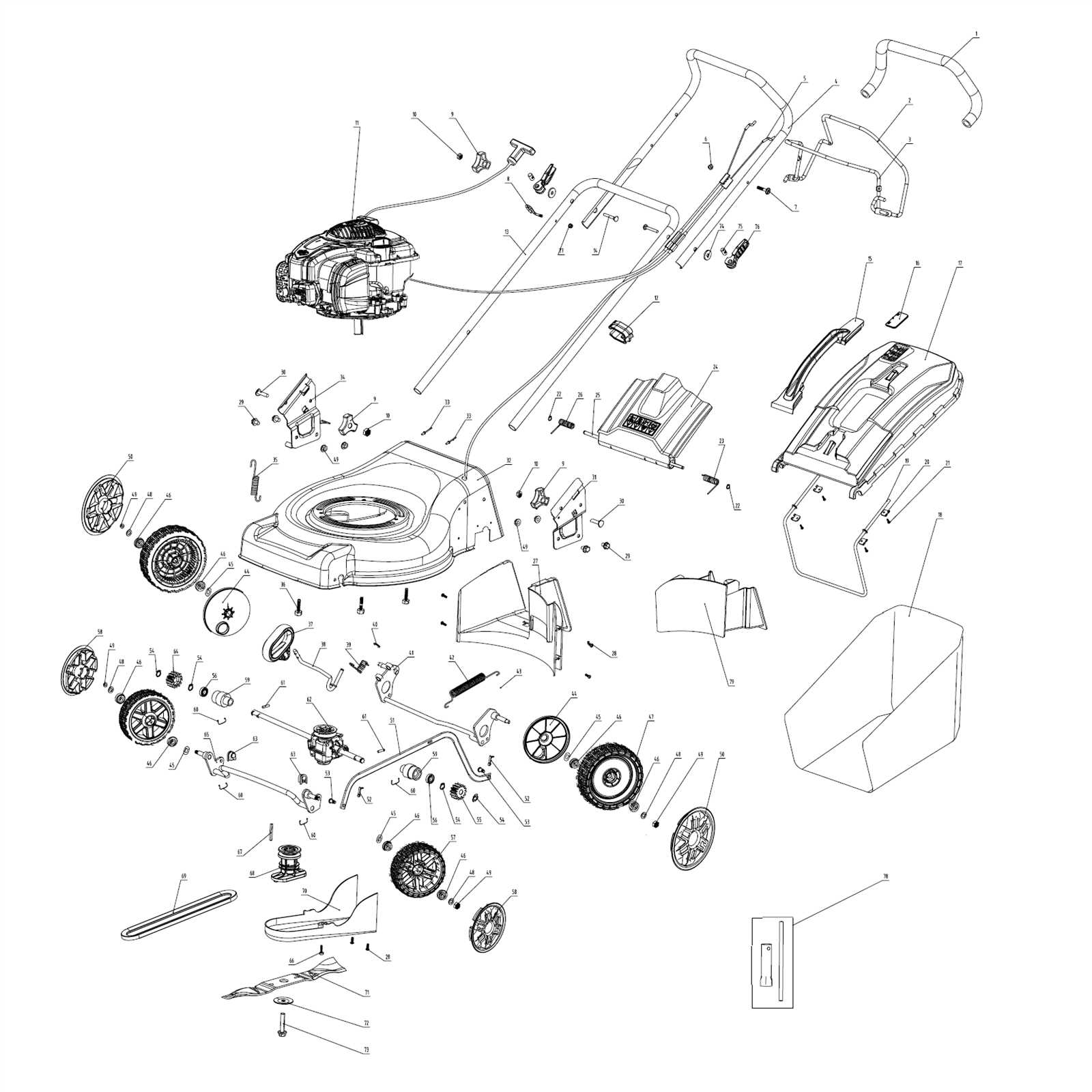 briggs and stratton 35 classic parts diagram